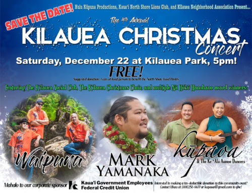 Heads Up on Special Concerts On Kauai